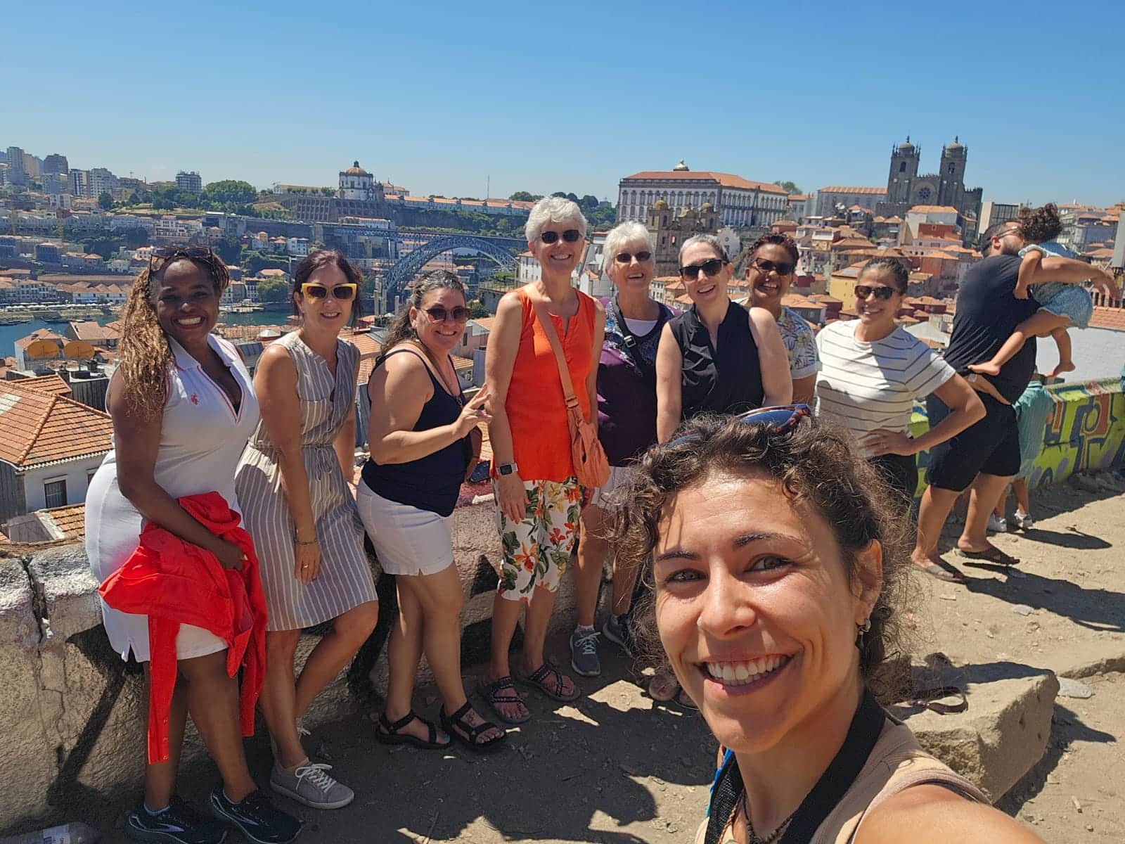 WTA group photo in Portugal