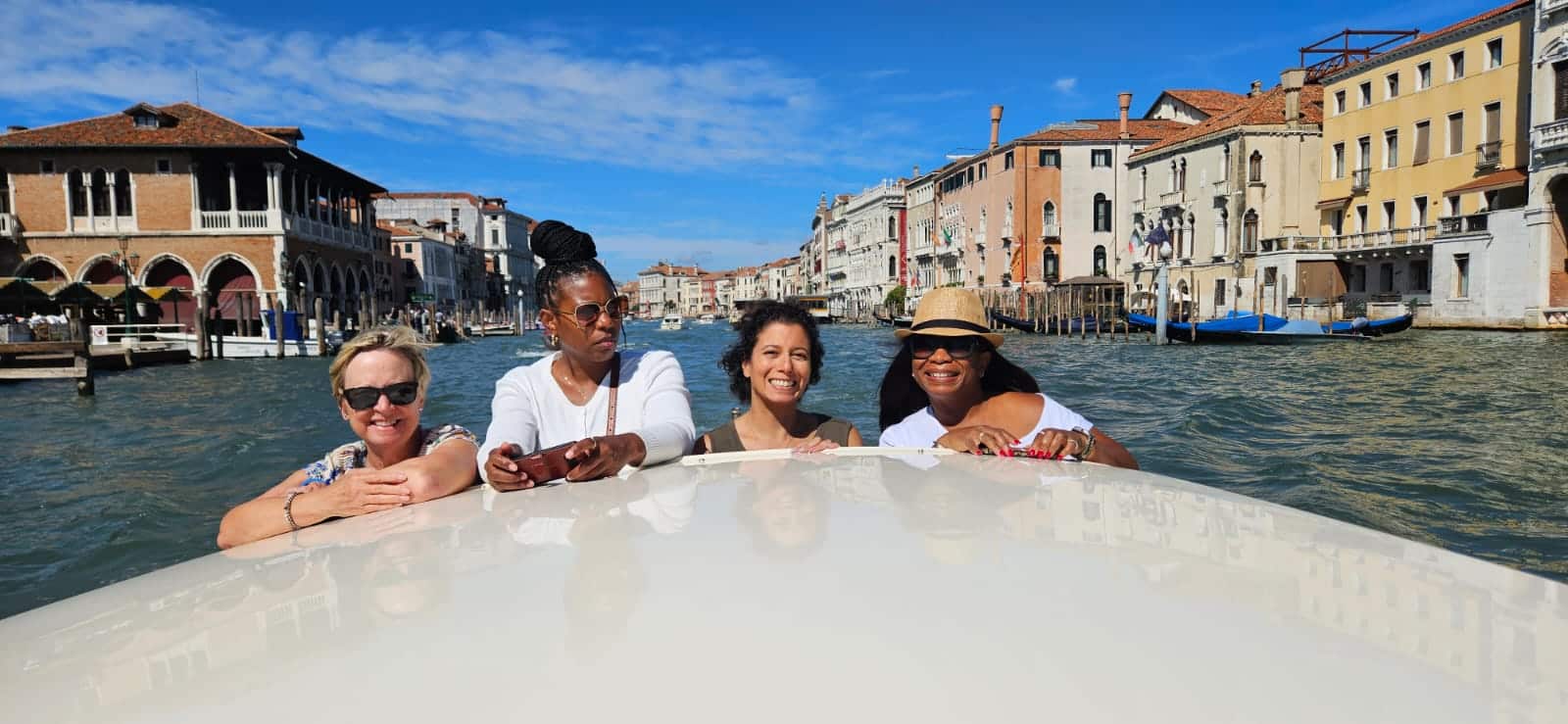 WTA Ladies Relaxing in a boat WTA Ladies Relaxing in a boat