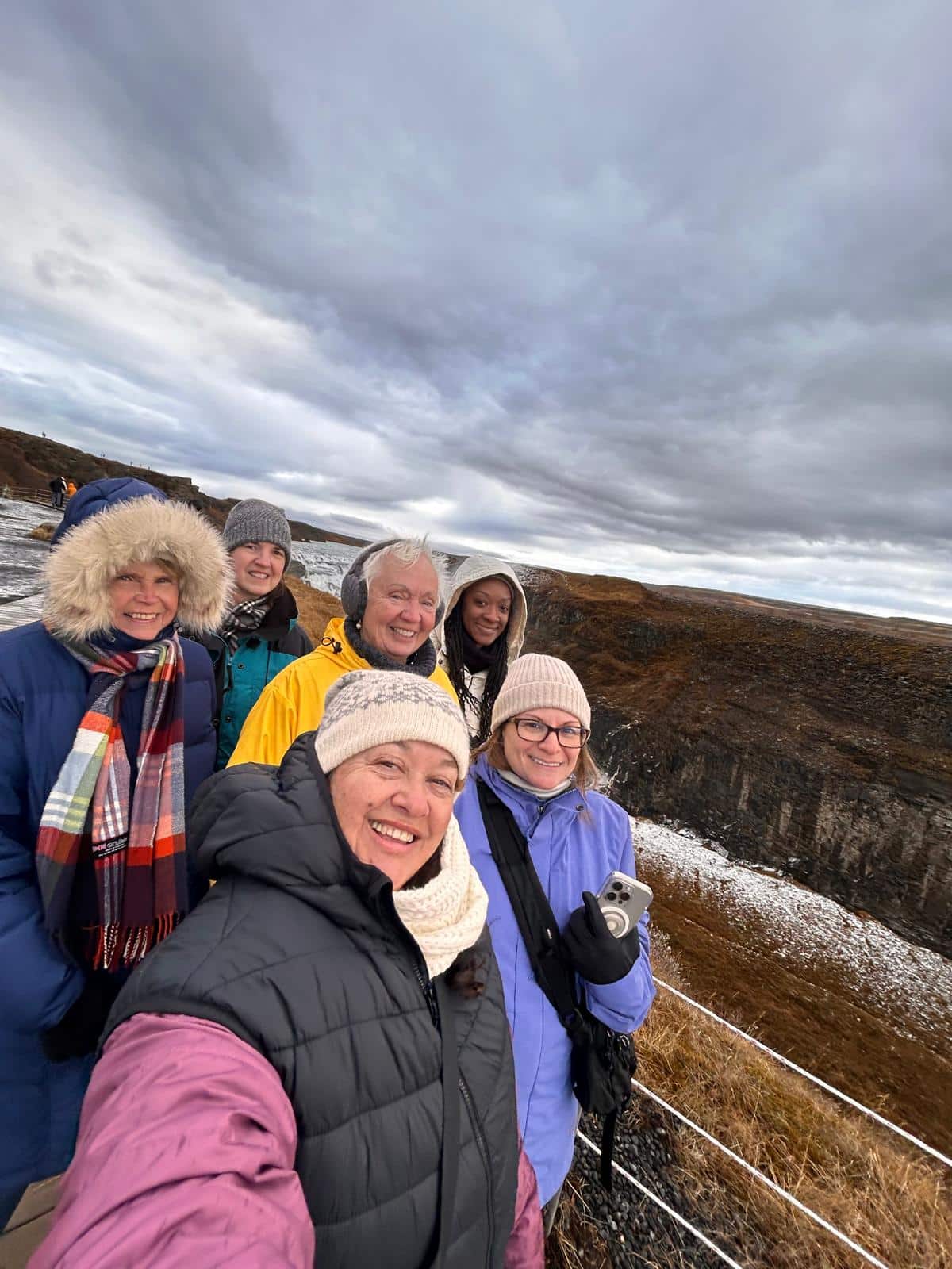 WTA travelers exploring glaciers on women-only Iceland tour WTA travelers exploring glaciers on women-only Iceland tour