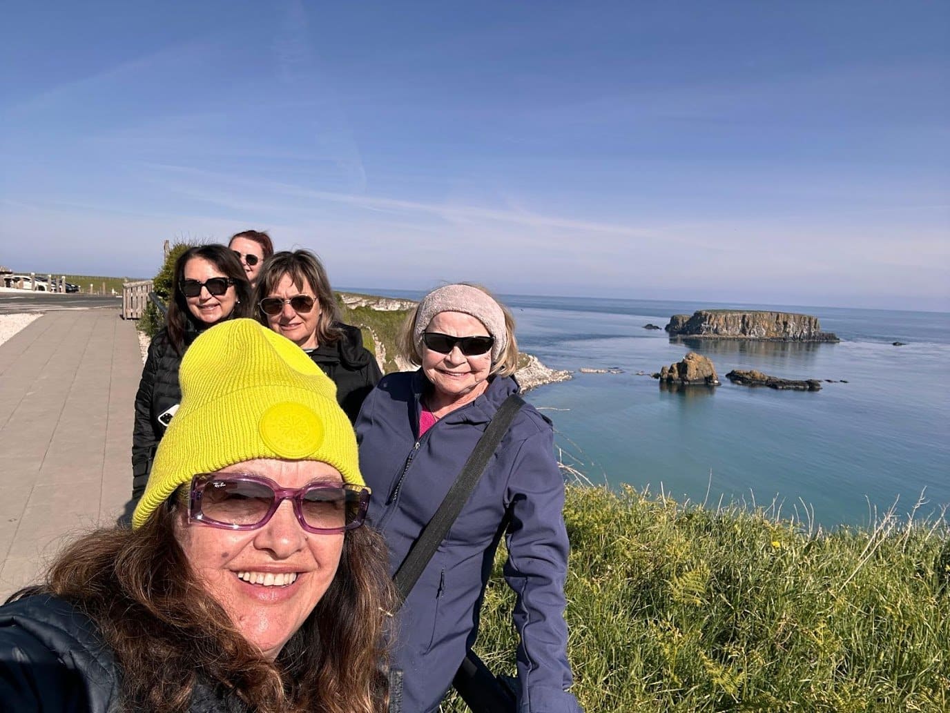 A group of Women Travel Abroad travelers discovering Ireland