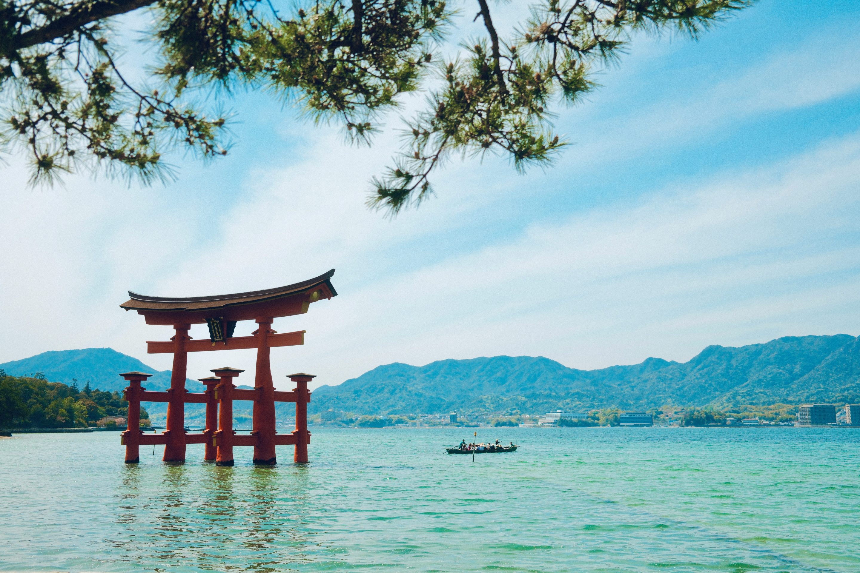 Floating Tori Gate in Hiroshima